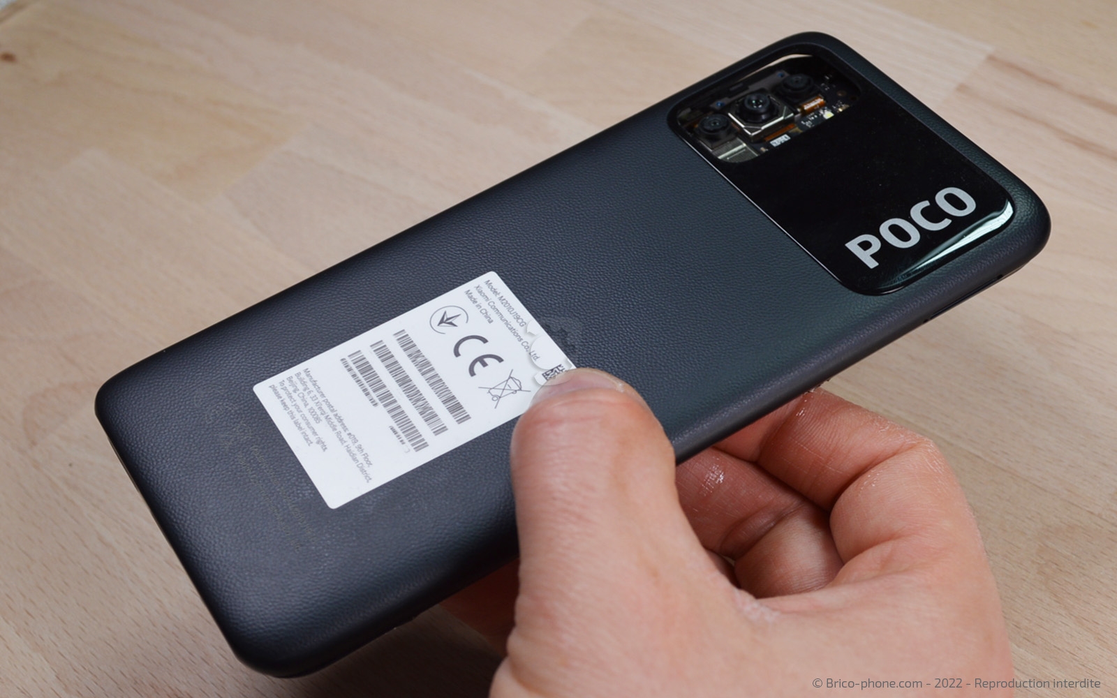 Changement d'écran sur Poco M3 photo 1