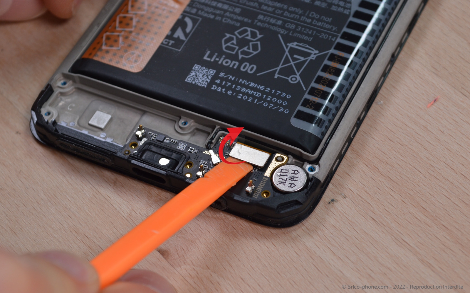 changement du connecteur de charge sur Poco M3 photo 1