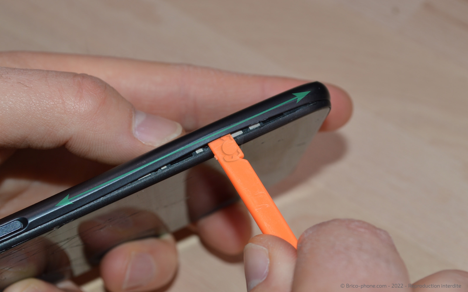 changement du connecteur de charge sur Poco M3 photo 2