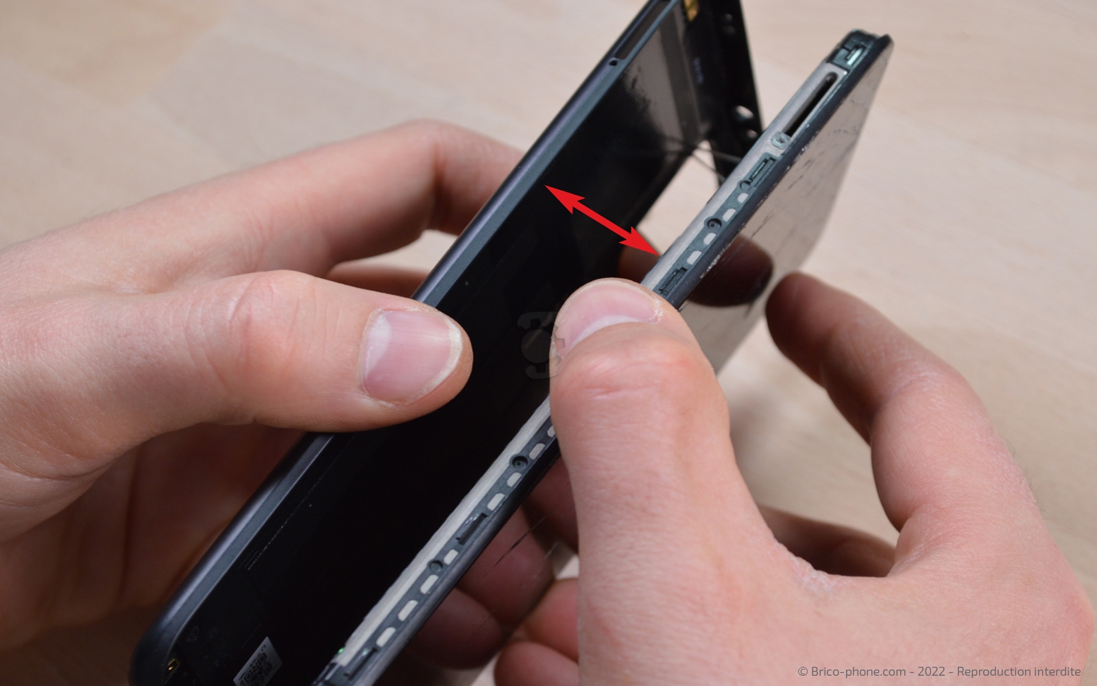 changement du connecteur de charge sur Poco M3 photo 3