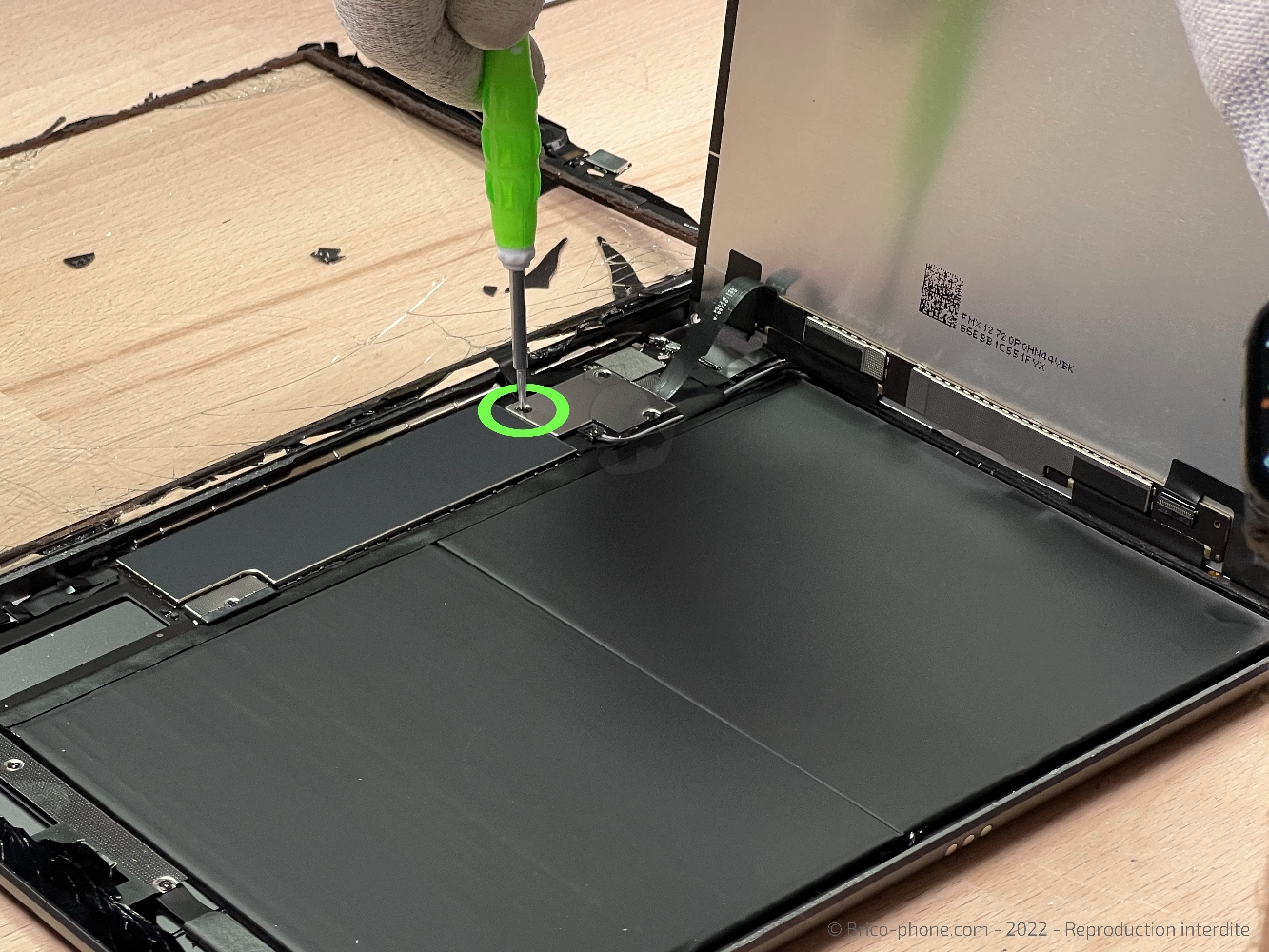 Changement de la vitre tactile sur iPad 9 2021 photo 1