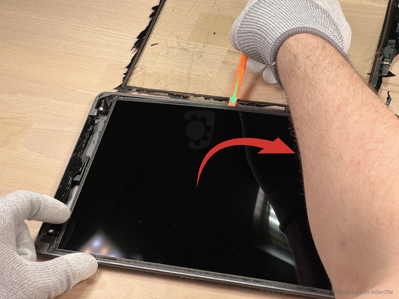 Changement de la vitre tactile sur iPad 9 2021 photo 1