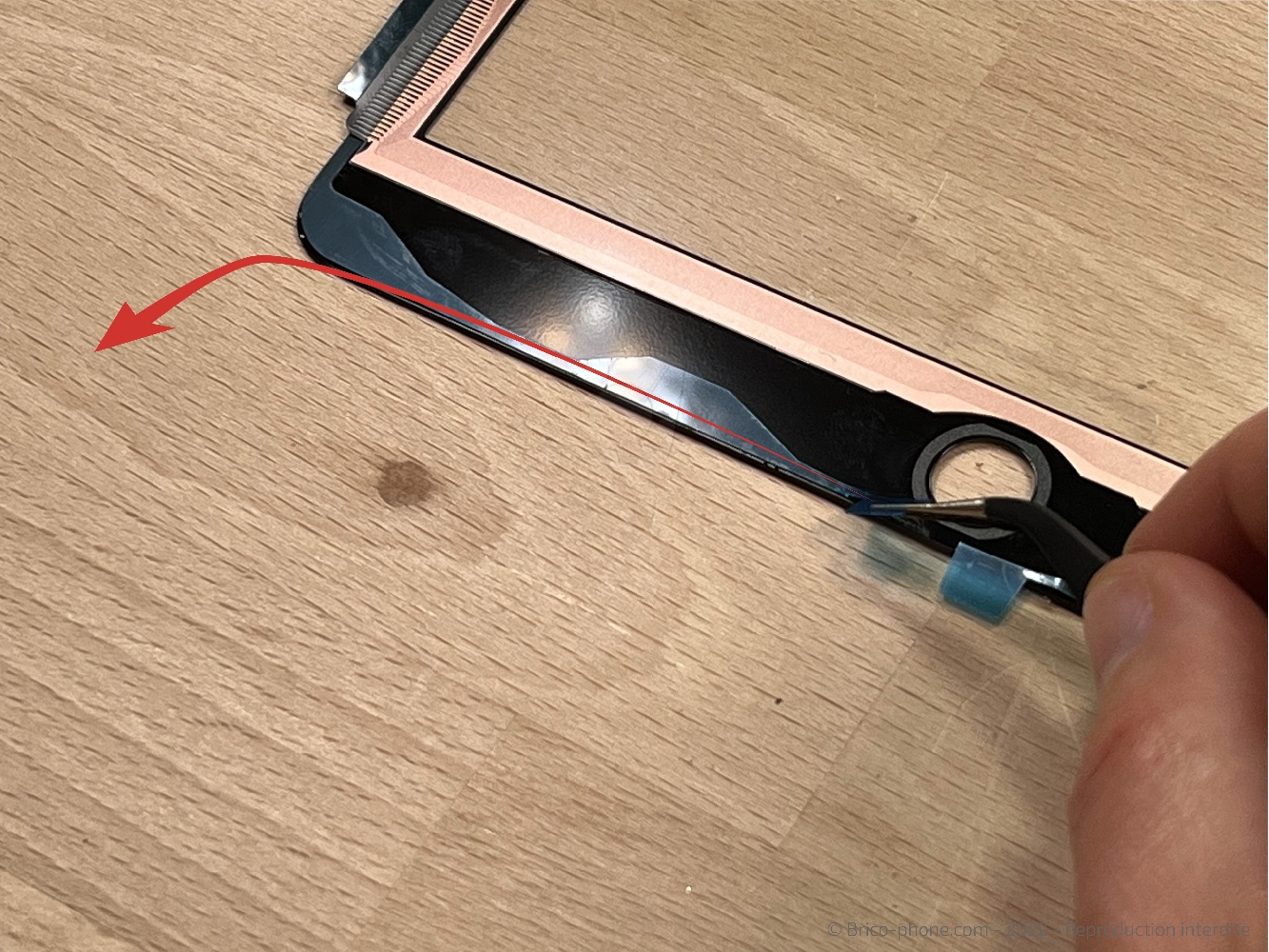 Changement de la vitre tactile sur iPad 9 2021 photo 2