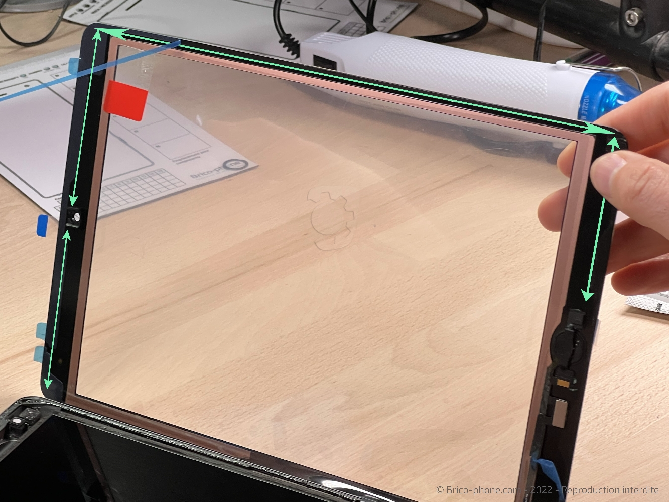 Changement de la vitre tactile sur iPad 9 2021 photo 1