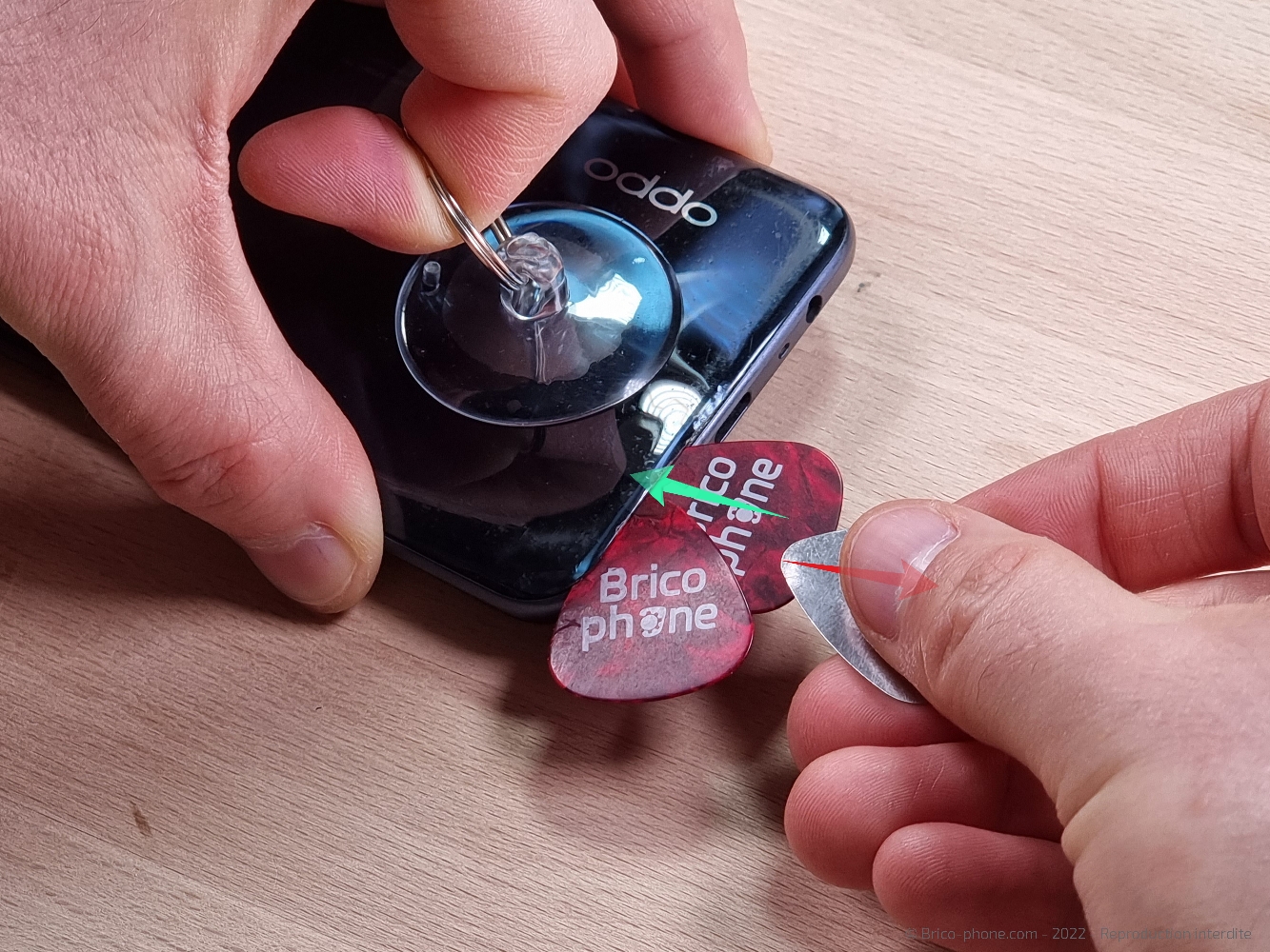 Changement du connecteur de charge sur A53S photo 2