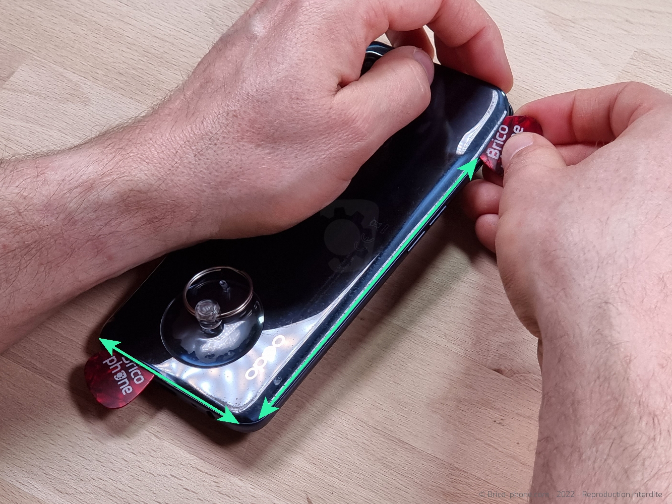 Démontage complet sur A53S photo 3