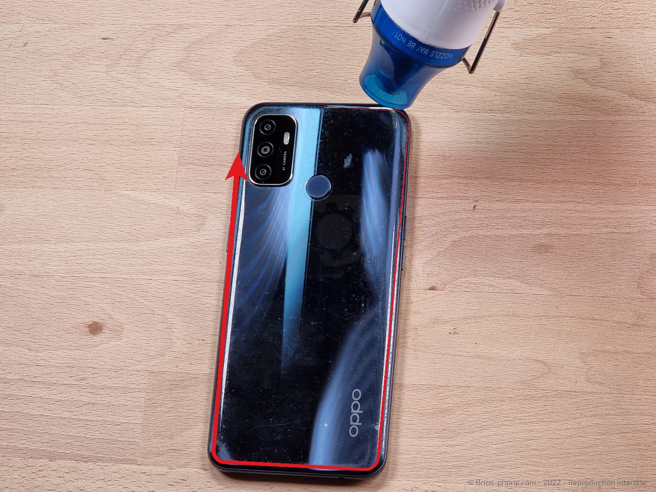 Démontage complet sur A53S photo 2