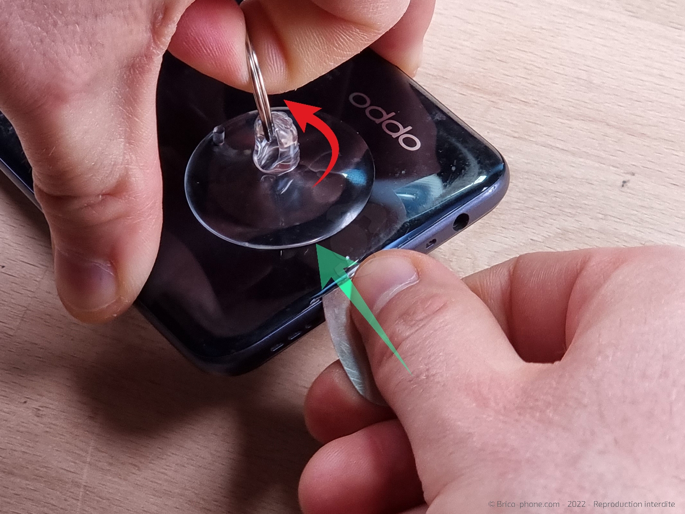 Démontage complet sur A53S photo 4