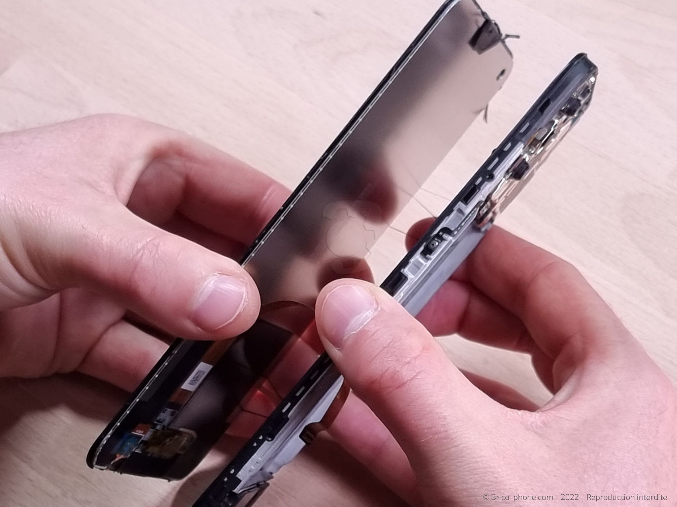 Démontage complet sur A53S photo 3