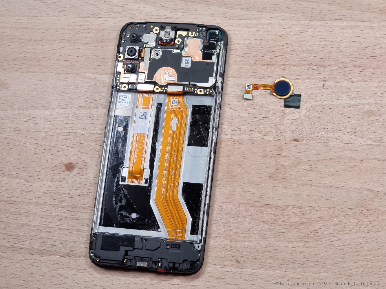 Démontage complet sur A53S photo 3