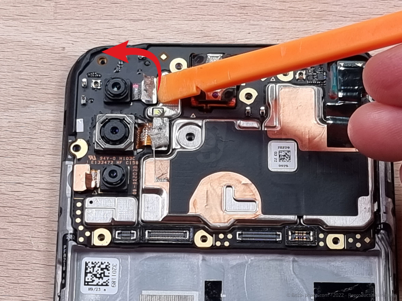 Démontage complet sur A53S photo 1