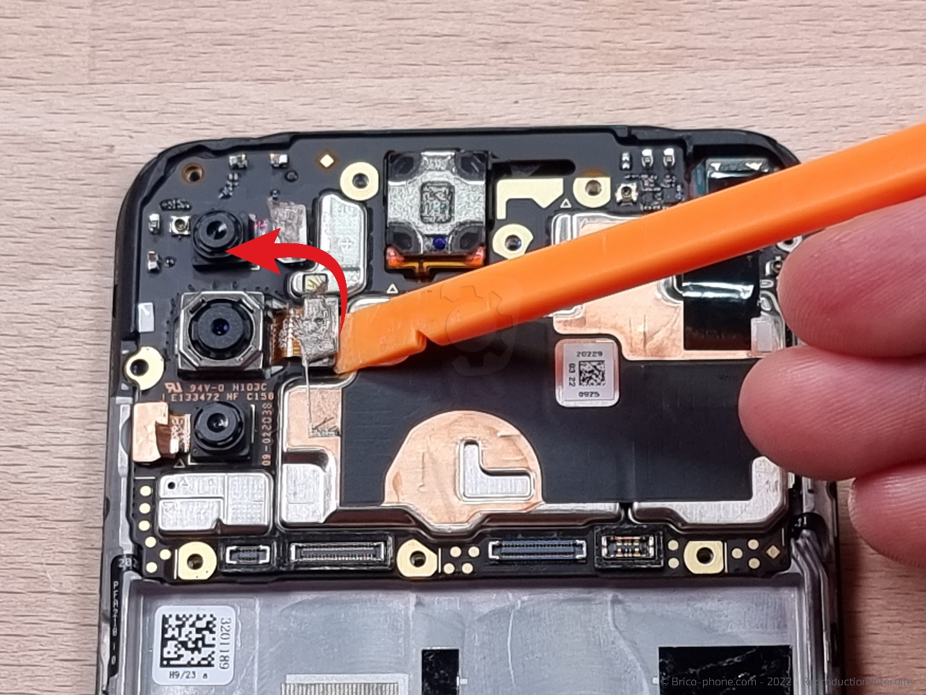 Démontage complet sur A53S photo 2