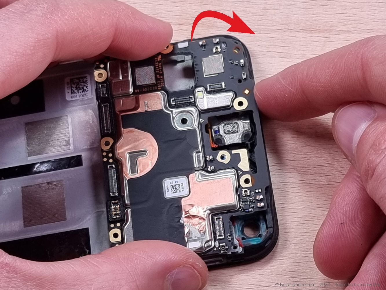 Démontage complet sur A53S photo 4