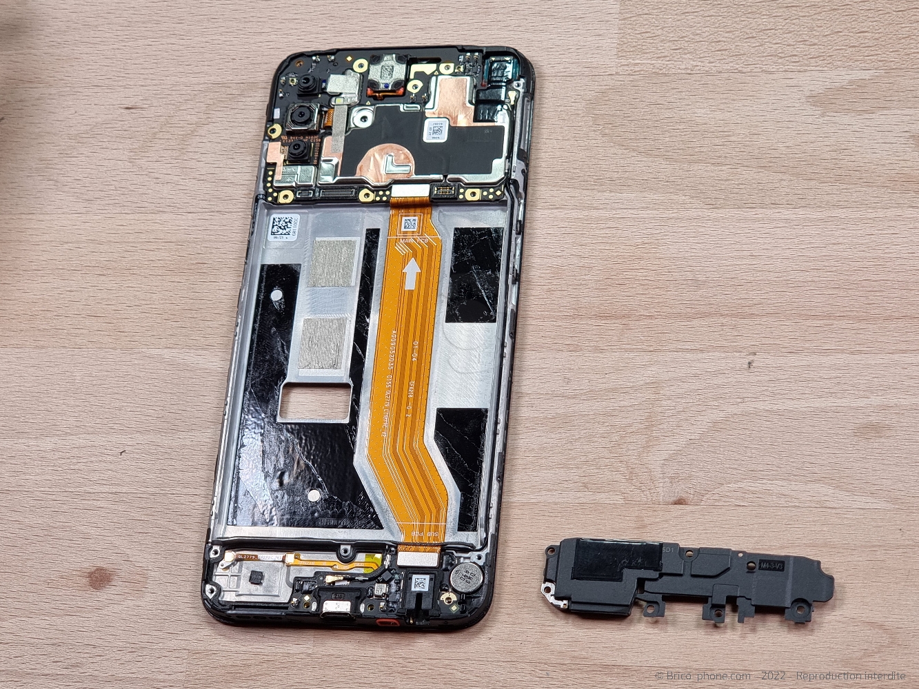 Démontage complet sur A53S photo 2