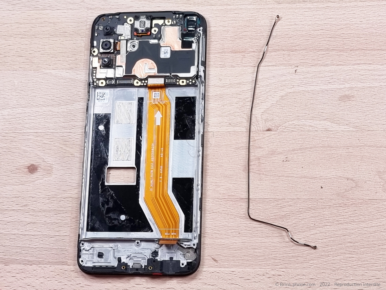 Démontage complet sur A53S photo 2