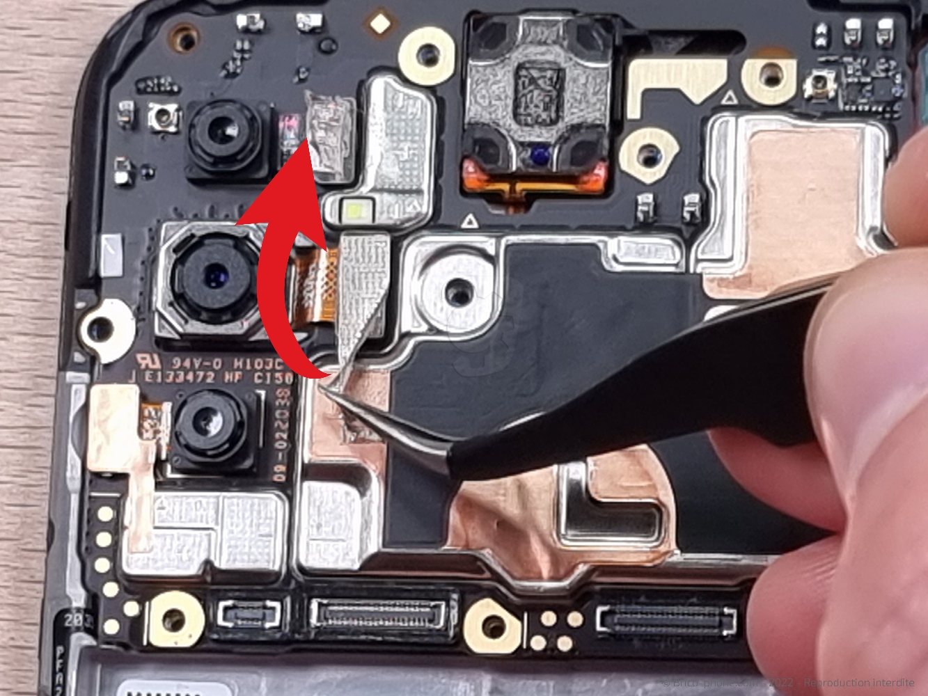 Démontage complet sur A53S photo 2