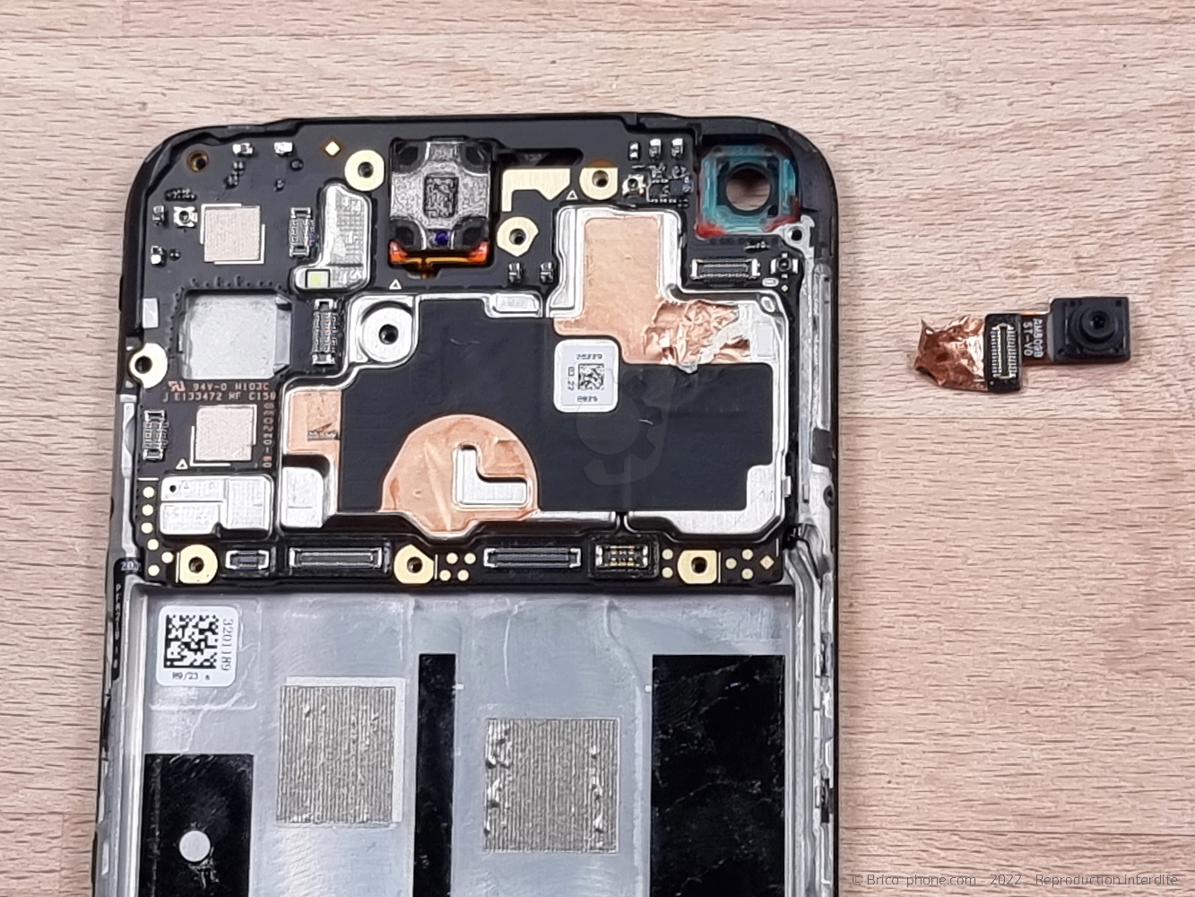 Démontage complet sur A53S photo 3