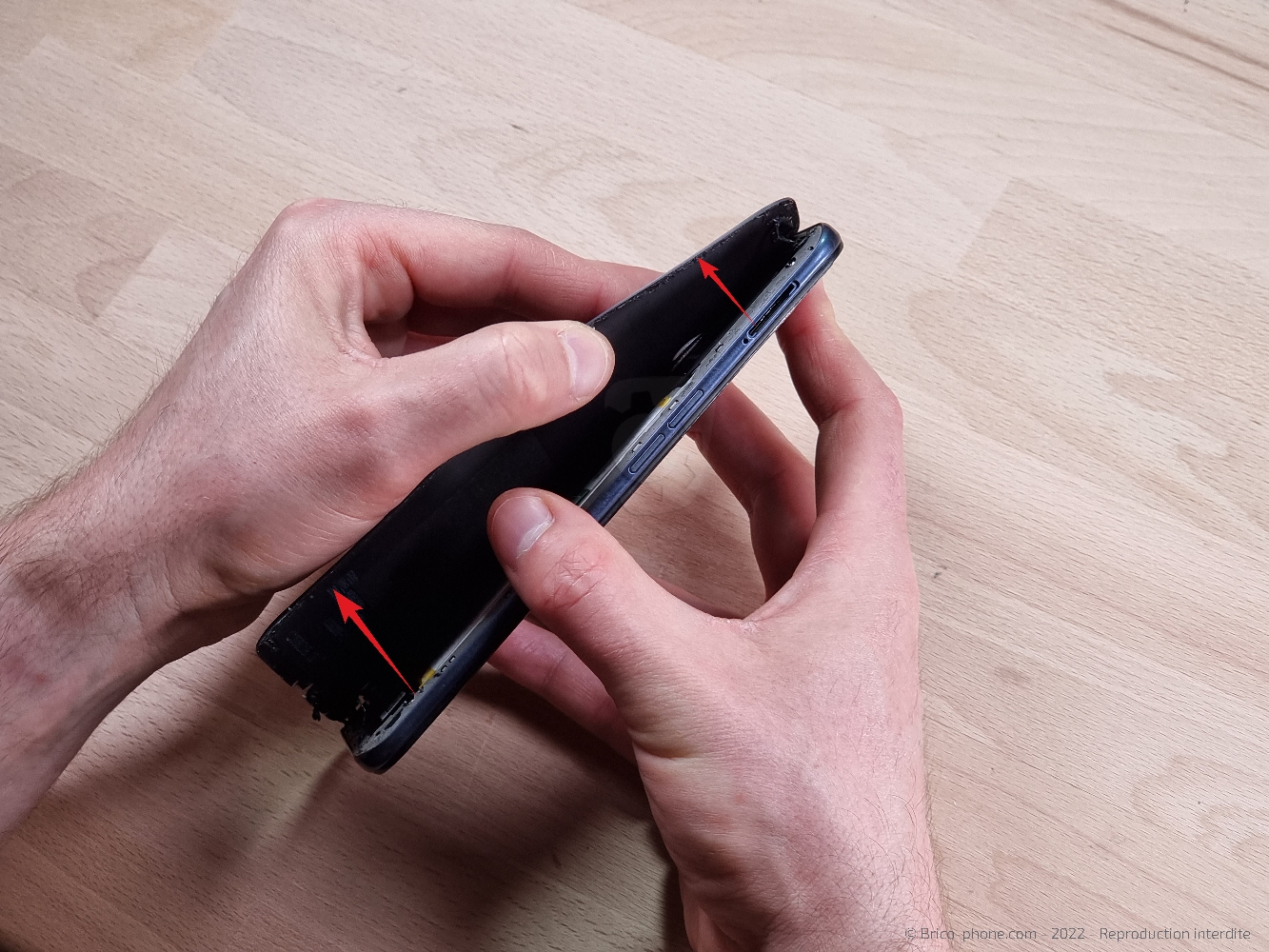 Démontage complet sur A53S photo 1