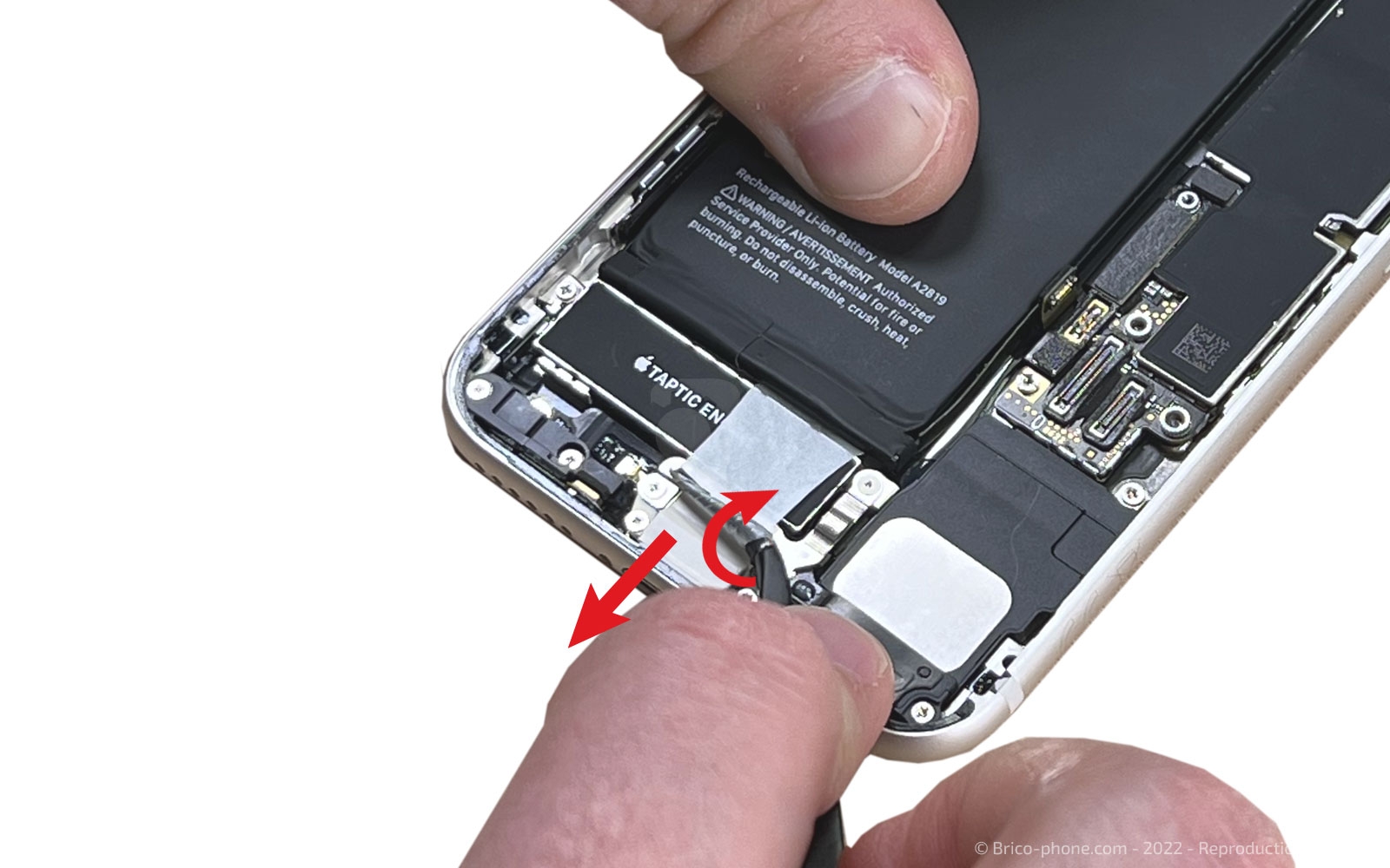 Remplacer la batterie  sur iPhone SE 2022 photo 2