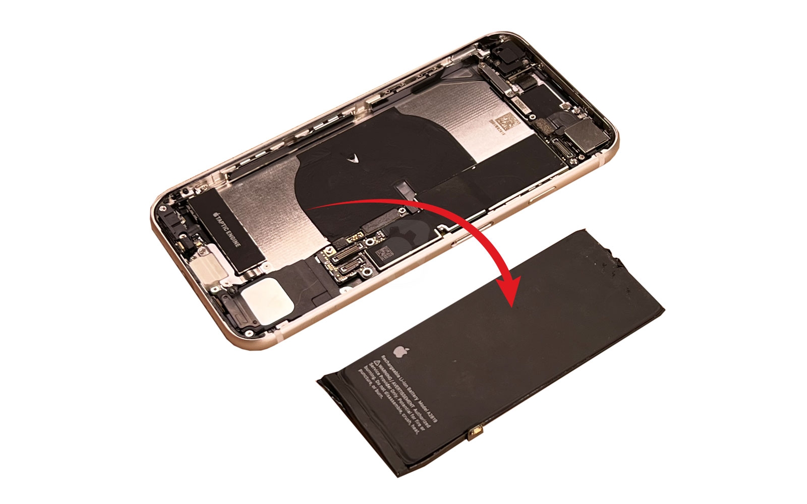 Remplacer la batterie  sur iPhone SE 2022 photo 4