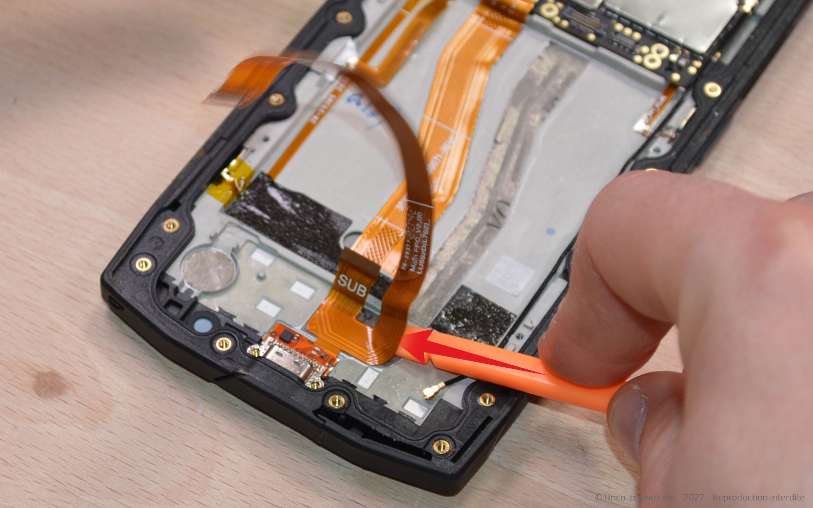 Comment changer le bloc écran  sur Core-X4 photo 2