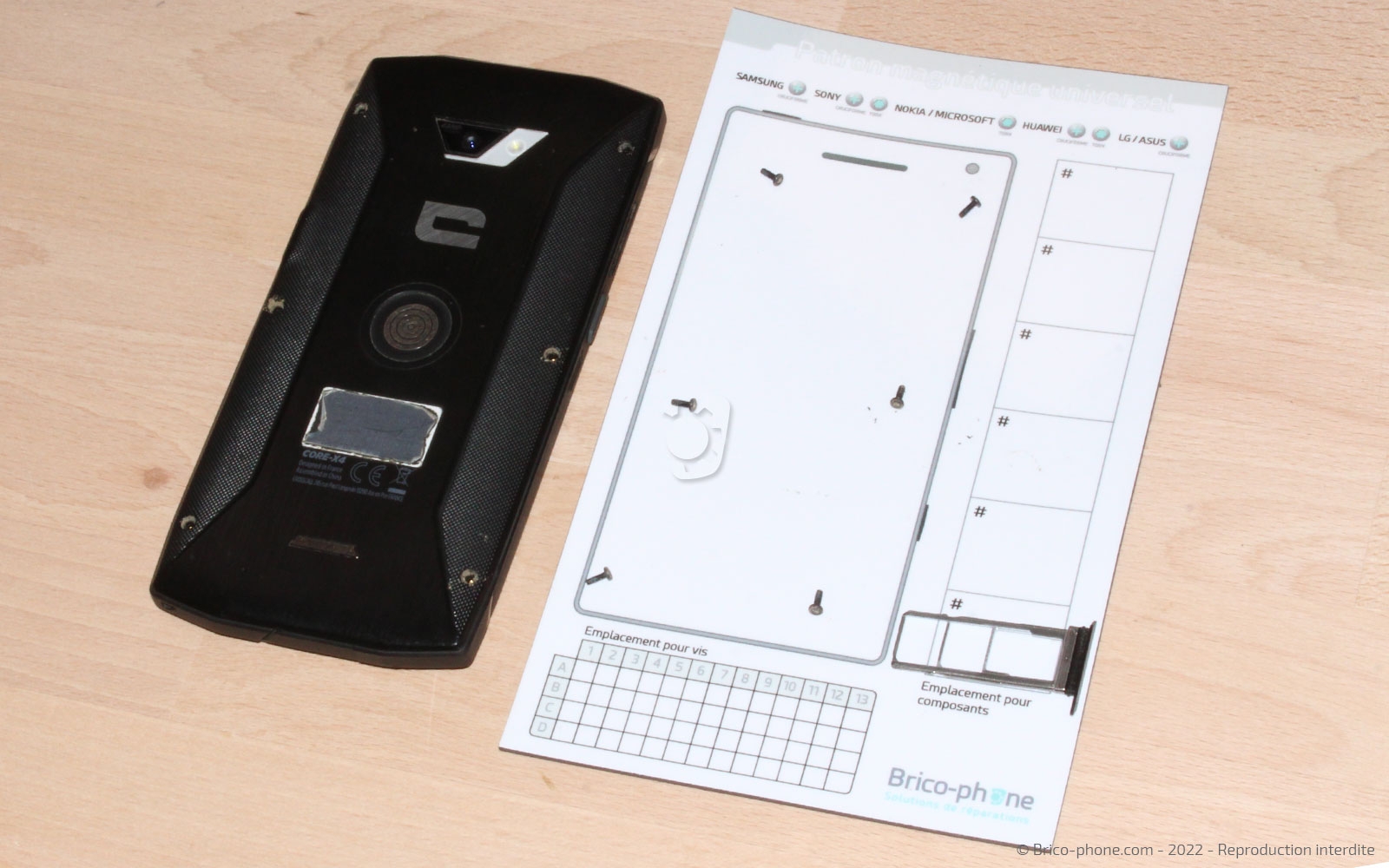 Comment changer la batterie sur Core-X4 photo 2