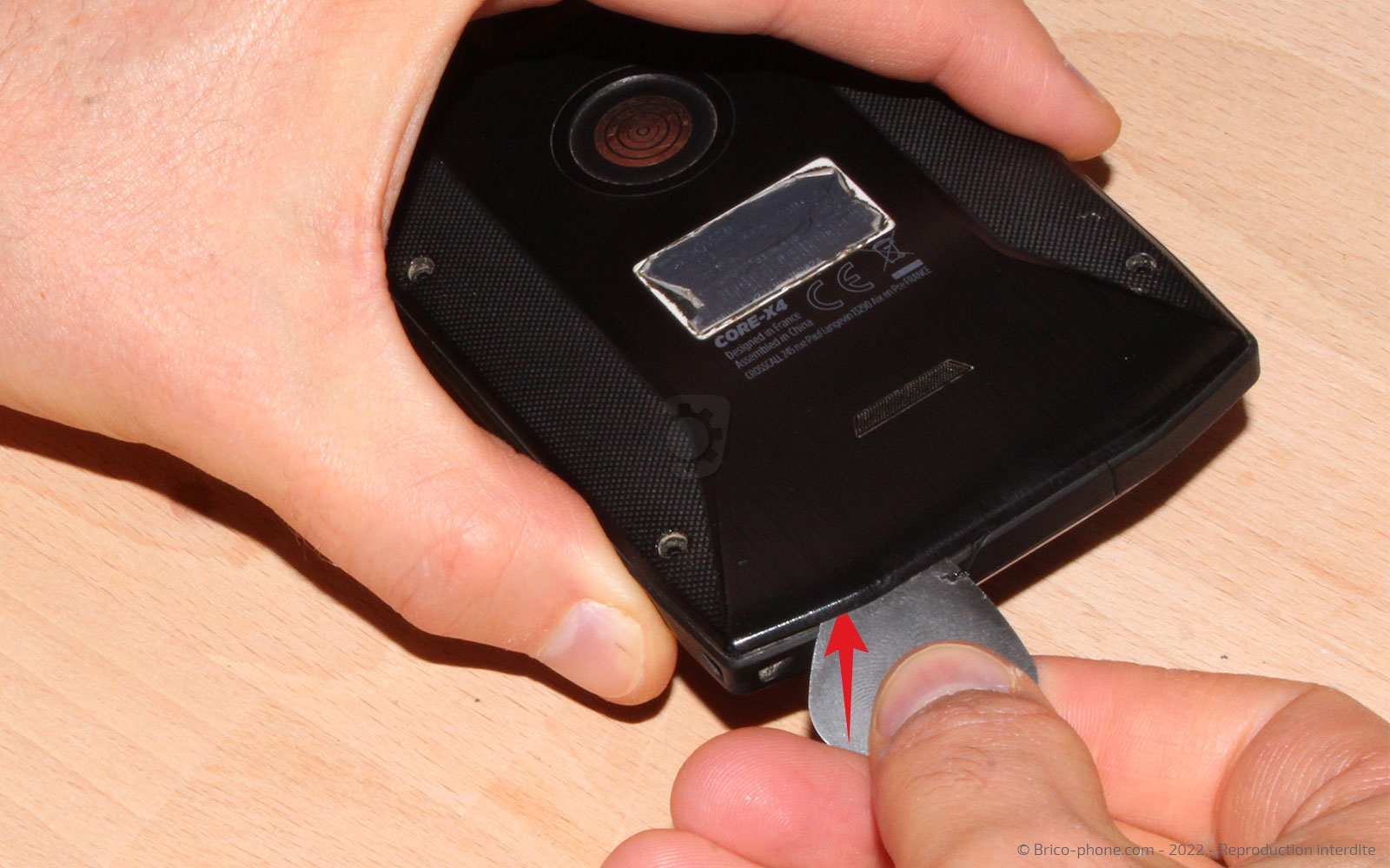 Comment changer la batterie sur Core-X4 photo 1