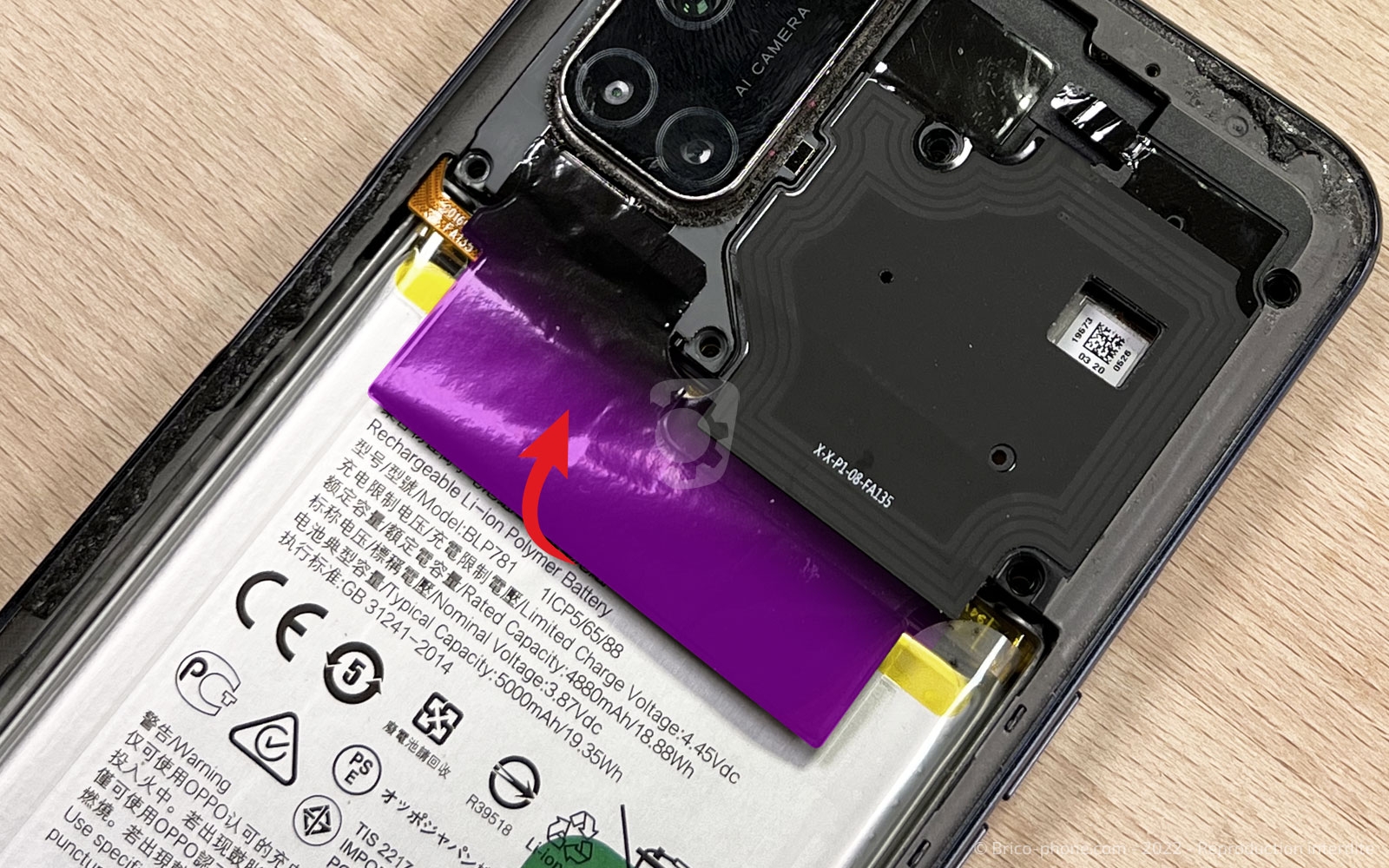 Changer l'écran du Oppo A72 4G sur A72 photo 1