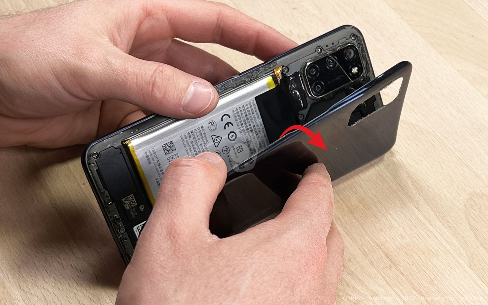 Changer l'écran du Oppo A72 4G sur A72 photo 3