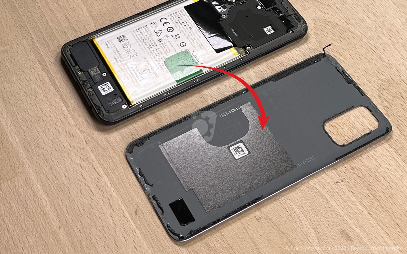 Changer l'écran du Oppo A72 4G sur A72 photo 4