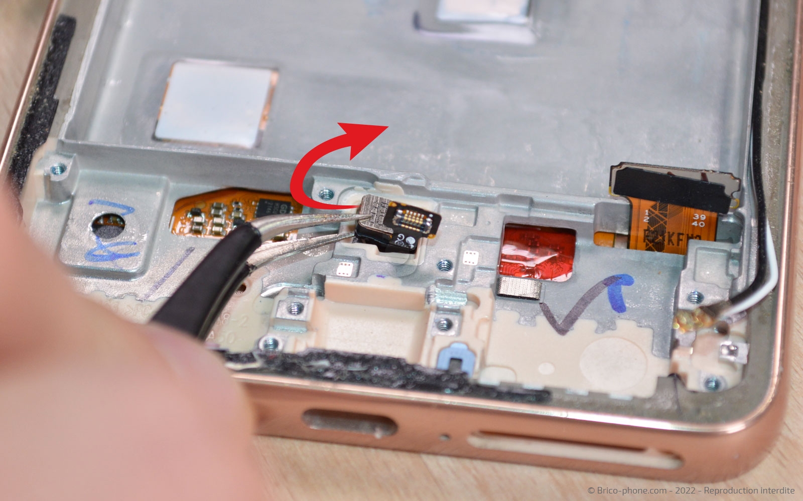 Guide de réparation sur Galaxy A53 5G photo 2