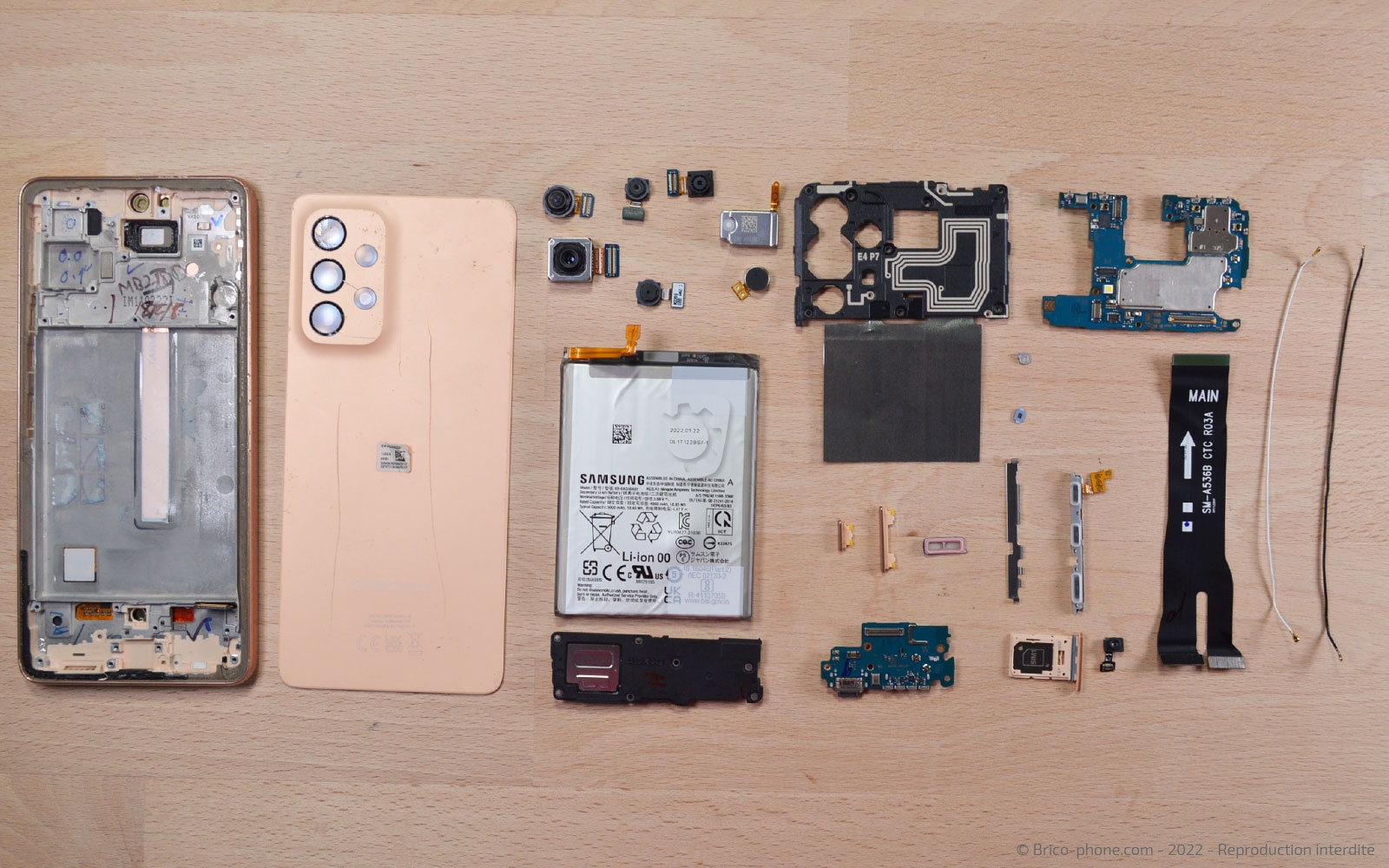 Guide de réparation sur Galaxy A53 5G photo 1