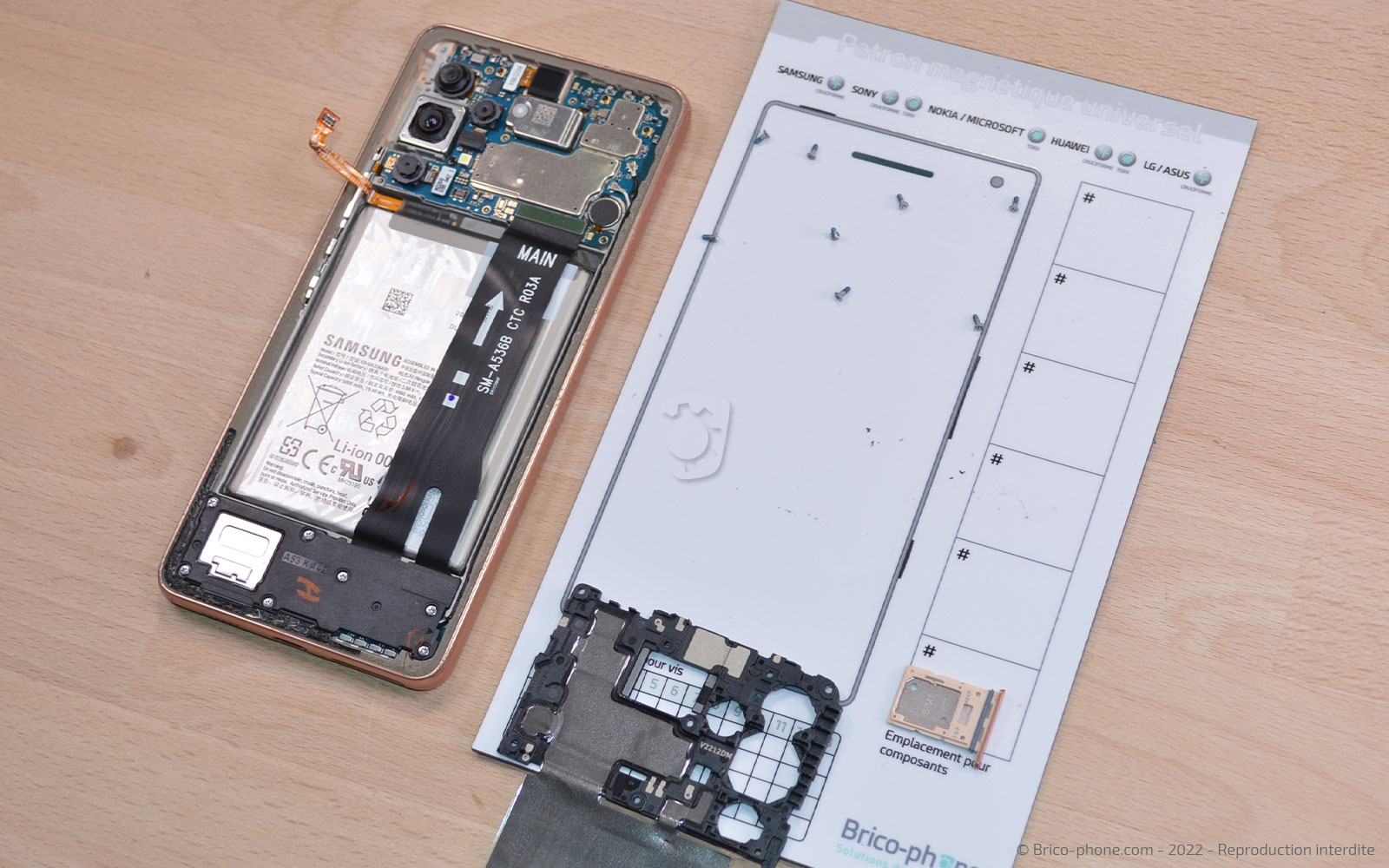 Comment changer la batterie sur Galaxy A53 5G photo 2