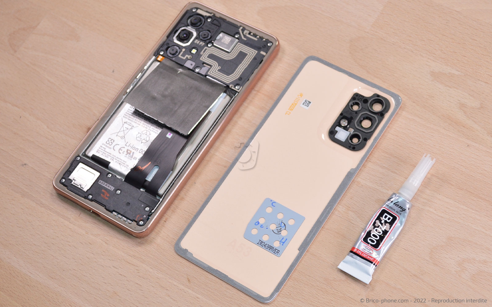 Comment changer le bloc écran sur Galaxy A53 5G photo 2