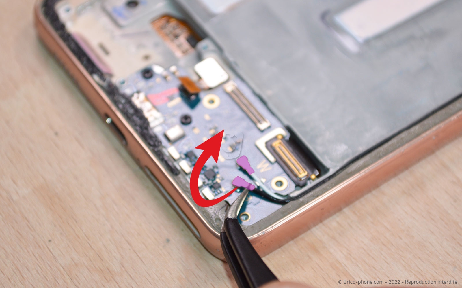 Comment changer le bloc écran sur Galaxy A53 5G photo 2