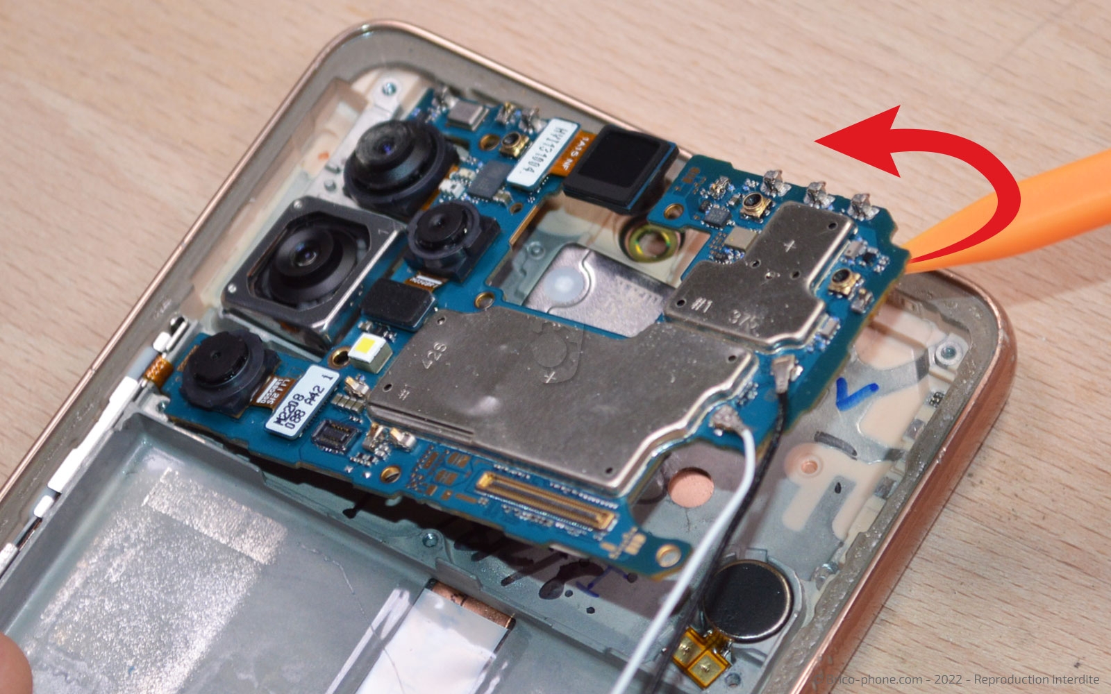 Comment changer le bloc écran sur Galaxy A53 5G photo 3