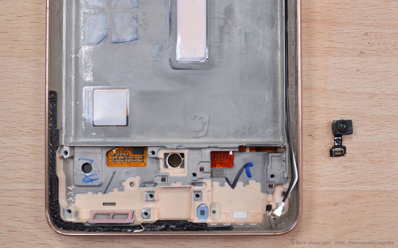 Comment changer le bloc écran sur Galaxy A53 5G photo 3