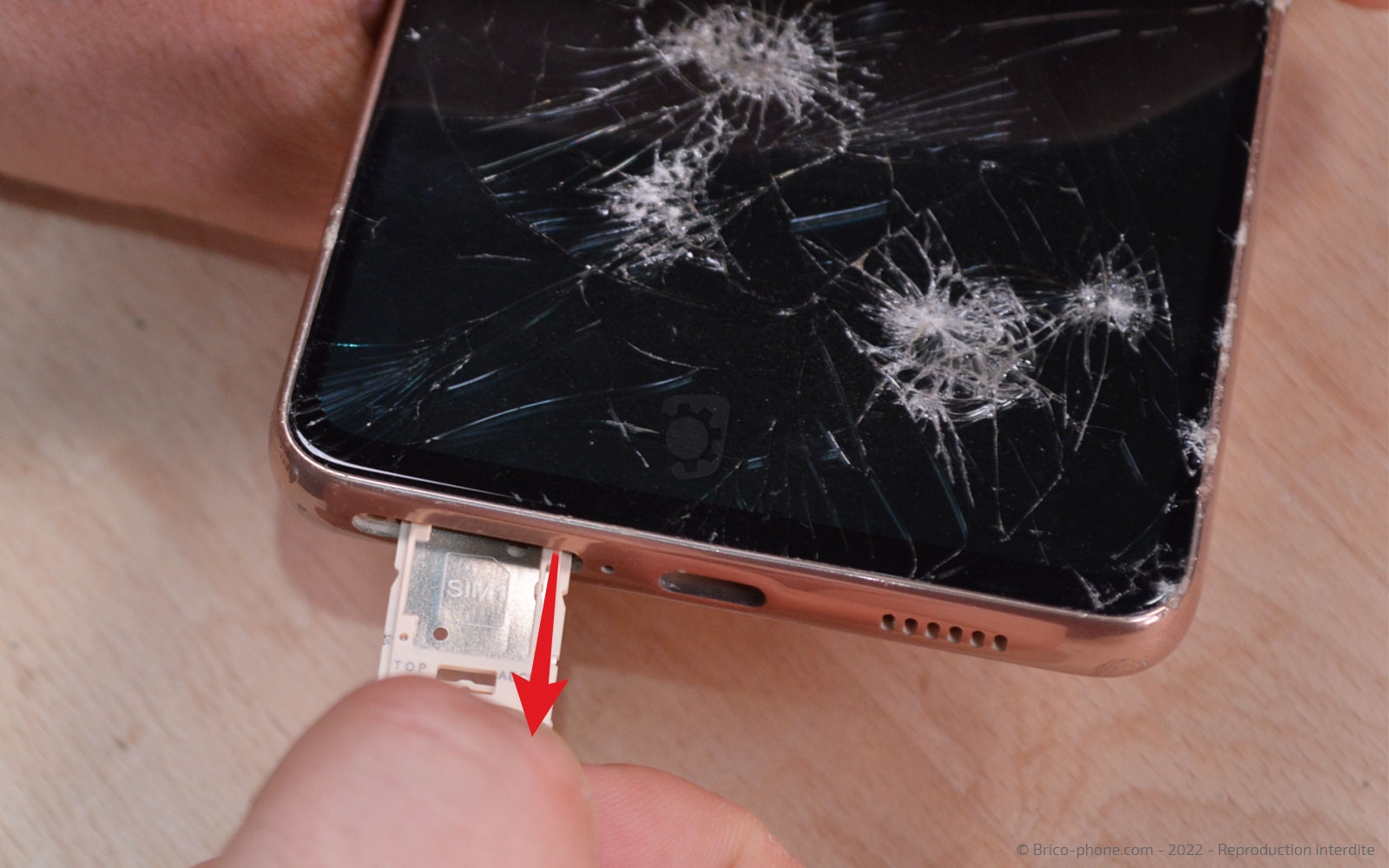 Comment changer le bloc écran sur Galaxy A53 5G photo 2