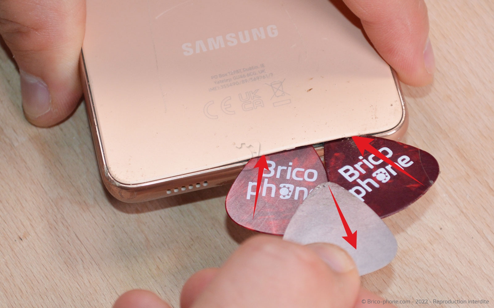 Comment changer le connecteur de charge sur Galaxy A53 5G photo 2