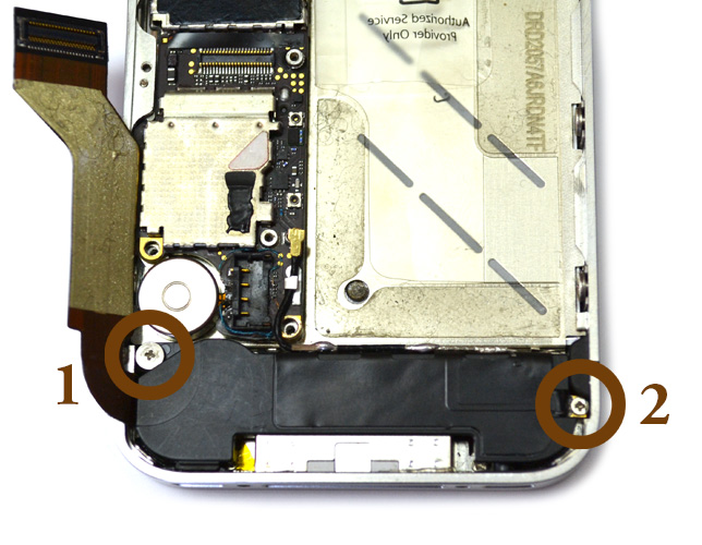 Changement de nappe bouton Power sur iPhone 4S photo 1