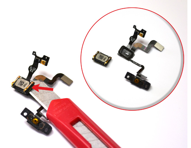 Changement de nappe bouton Power sur iPhone 4S photo 1