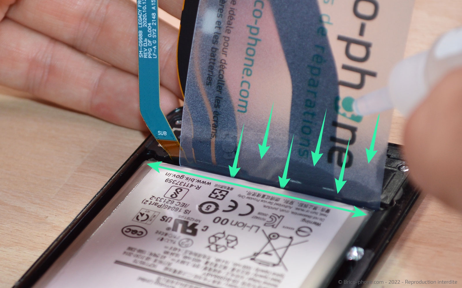 Comment réparer son Samsung S21 Ultra sur Galaxy S21 Ultra photo 3