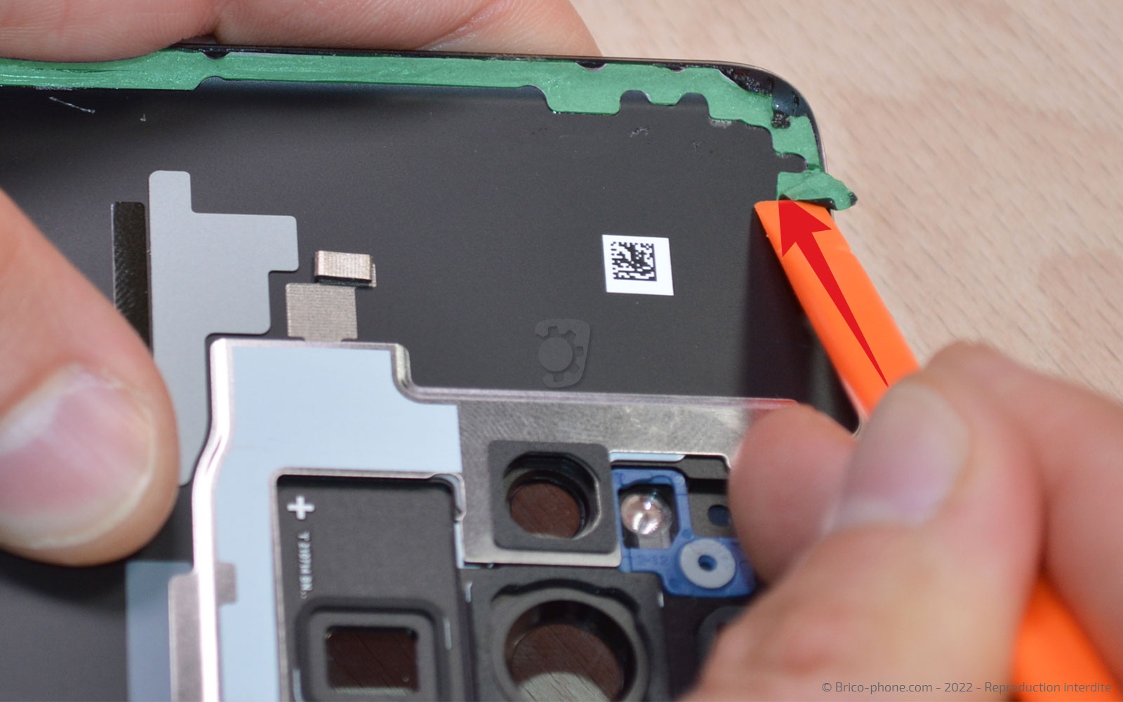 Comment changer la batterie sur Galaxy S21 Ultra photo 1