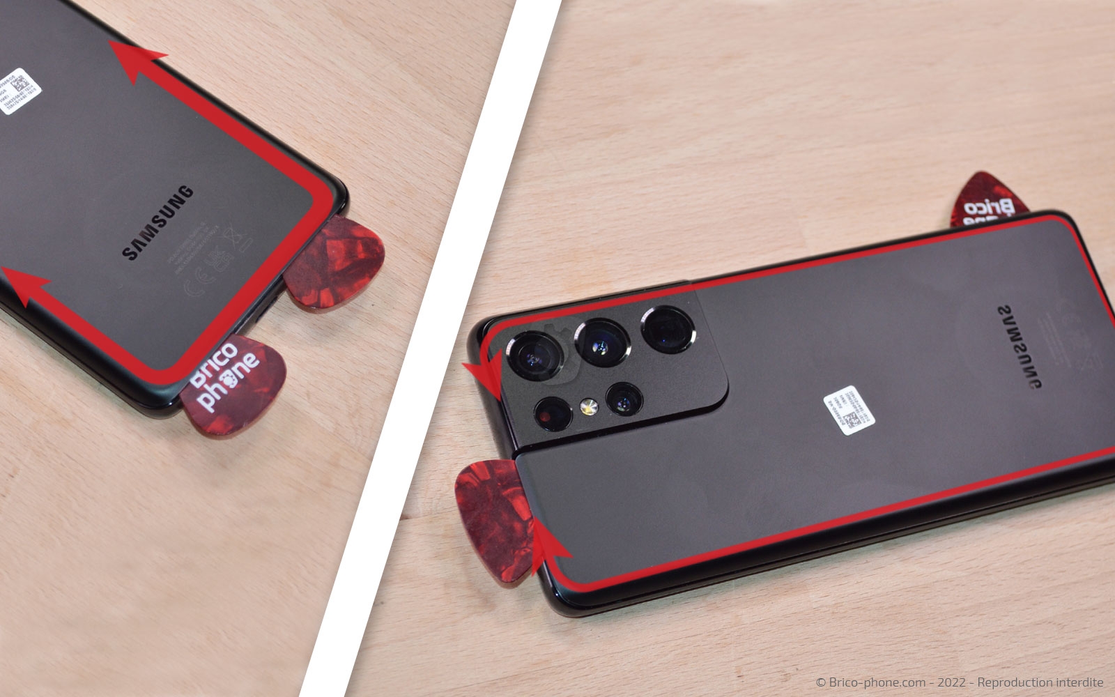 Comment changer la batterie sur Galaxy S21 Ultra photo 2