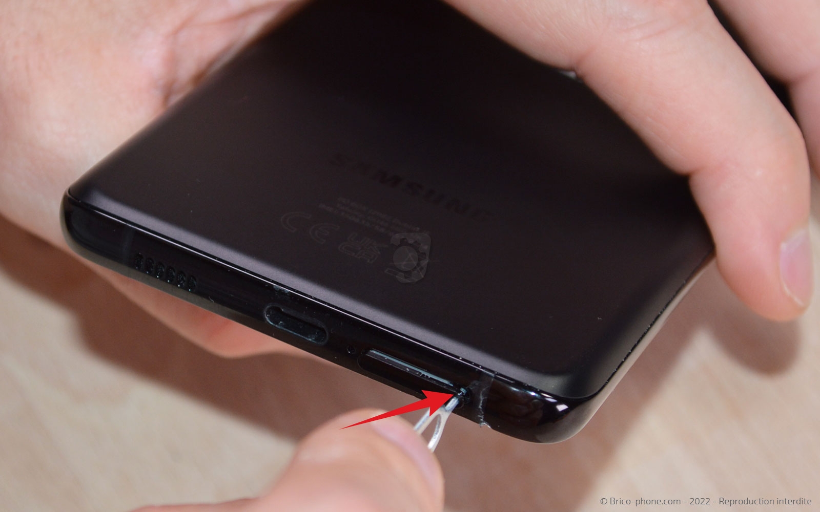 Comment remplacer le connecteur de charge sur Galaxy S21 Ultra photo 1