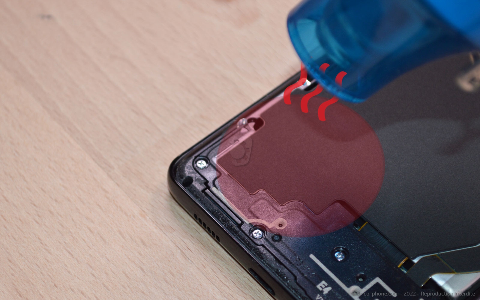 Comment remplacer le connecteur de charge sur Galaxy S21 Ultra photo 1