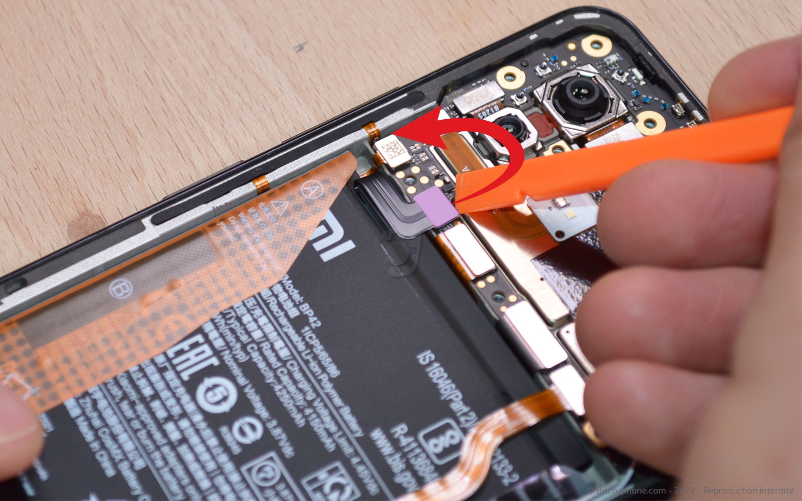 Comment changer la batterie sur Mi 11 Lite 5G photo 1