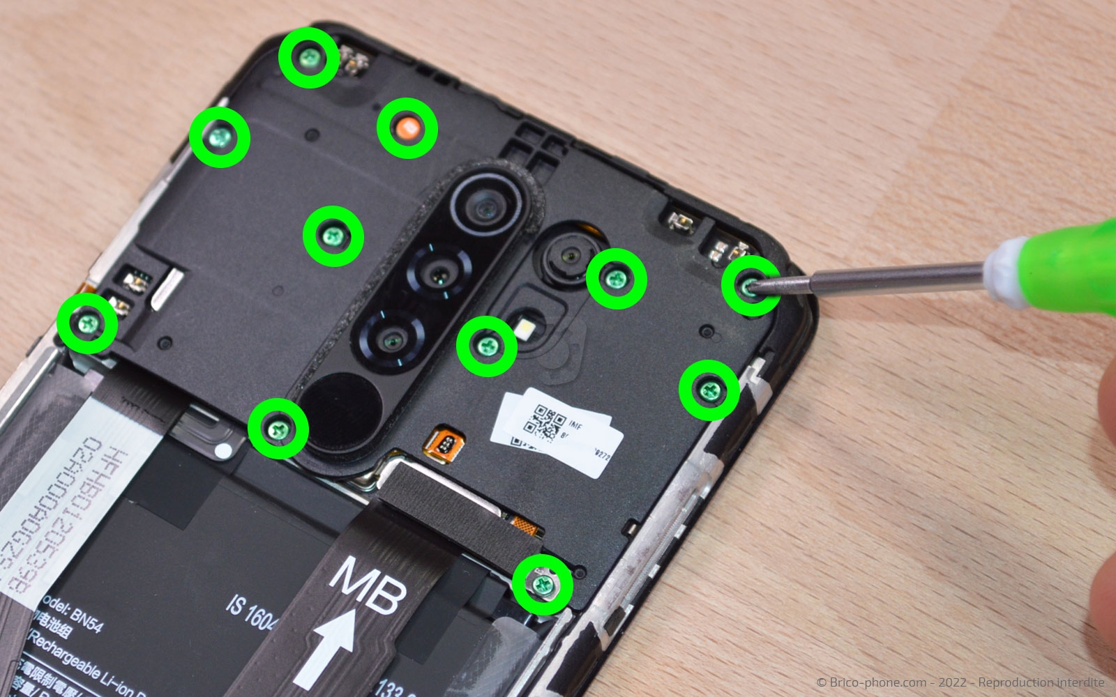 Guide démontage complet sur Redmi 9 photo 1