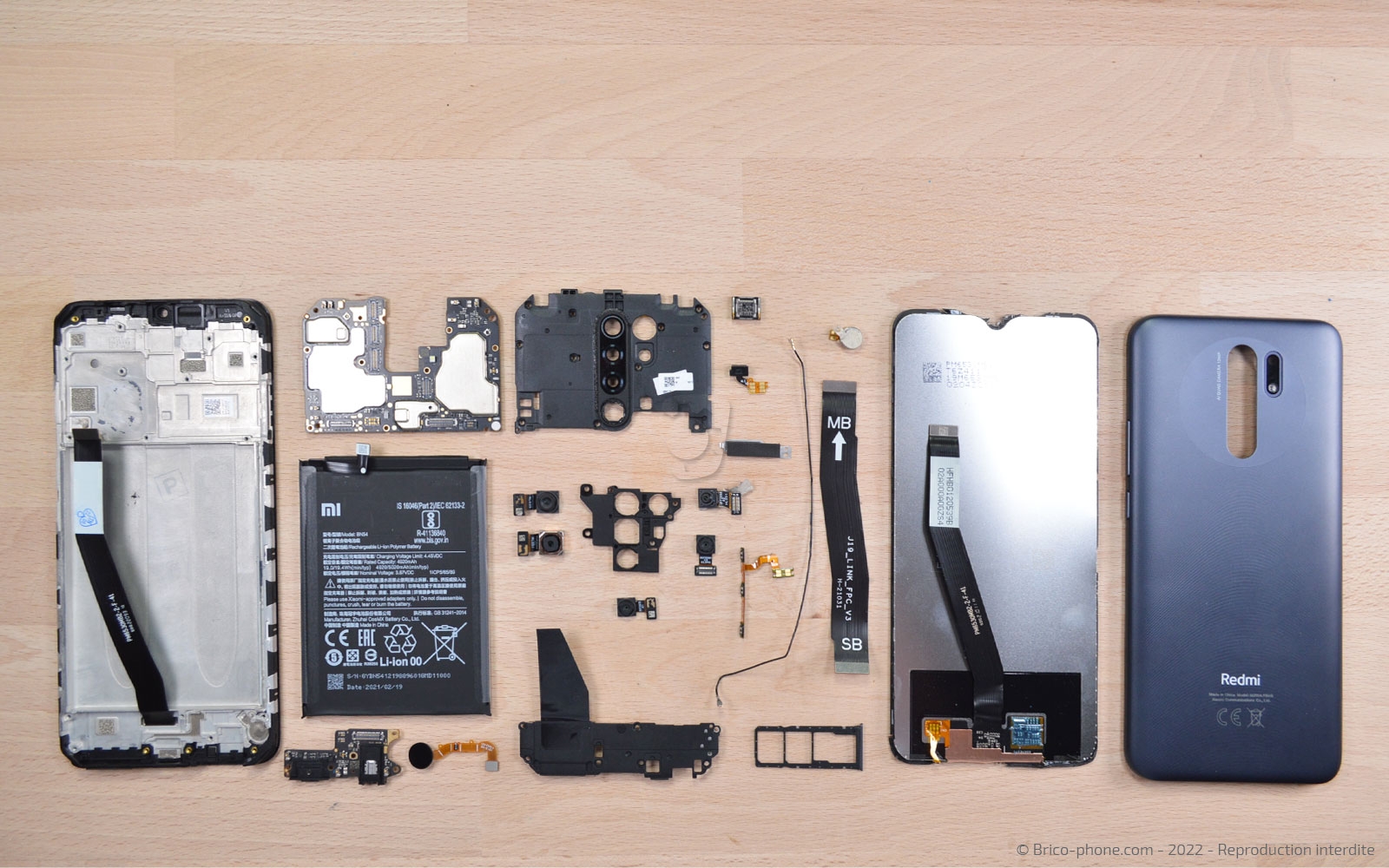 Guide démontage complet sur Redmi 9 photo 1