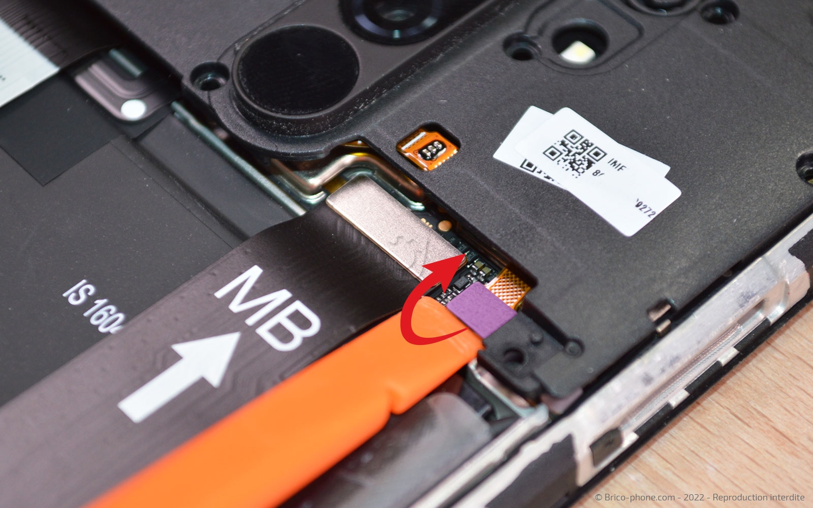 Comment changer la batterie sur Redmi 9 photo 3